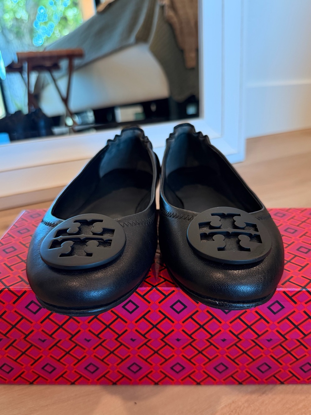 New Tory Burch Minnie Travel Ballet Flats - Picture 8 of 11